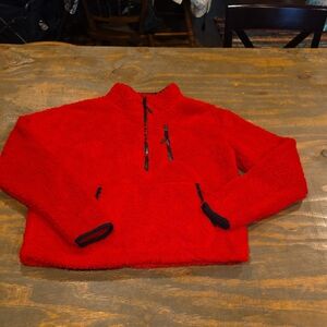 NOBO Vibrant Red Fleece Hoodie